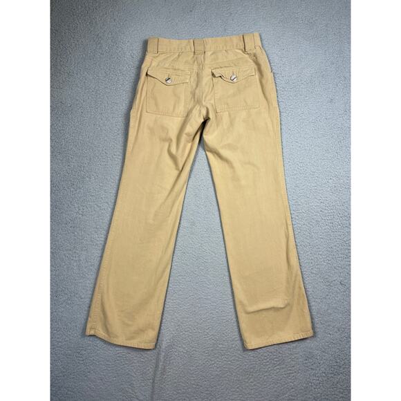 Vintage Y2K Bebe Womens Size 4 Tan Cargo Button Fly Pants - Picture 2 of 11